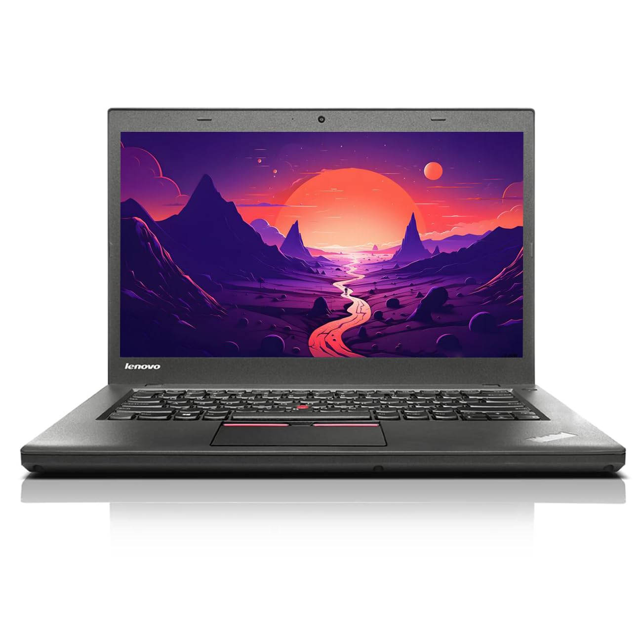 (Refurbished) Lenovo ThinkPad 5th Gen Intel Core i5 Thin & Light HD Laptop (8 GB RAM/256 GB SSD/14" (35.6 cm) HD/Windows 10 Pro/MS Office/WiFi/Webcam/Intel Graphics), Black